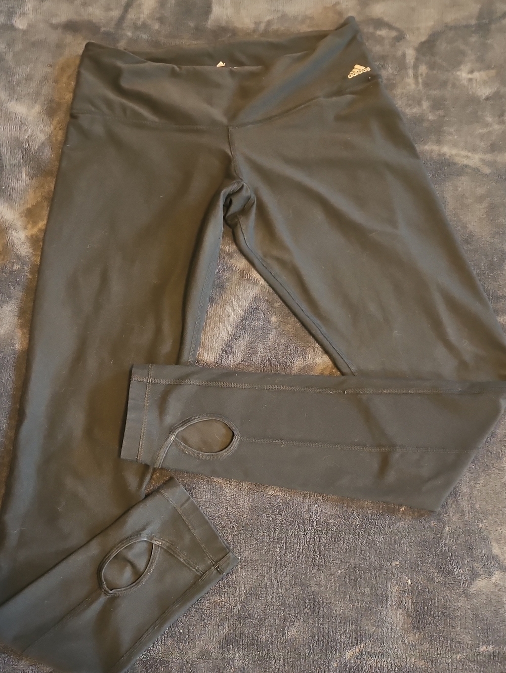 adidas Black Women Stirrup Active Leggings